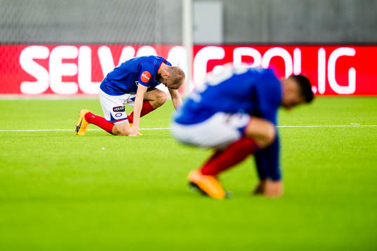 Christian Grindheim and Aron Leonard Dønnum of Vålerenga