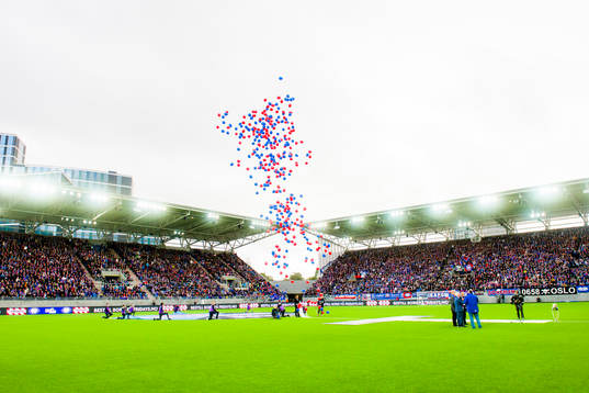 General view of Vålerenga kultur- og idrettspark
