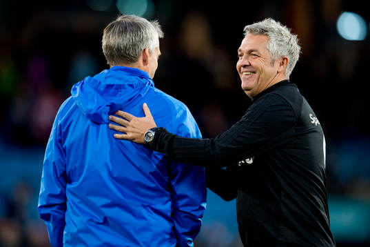 Kåre Ingebrigtsen, head coach of Rosenborg, and Tor Ole