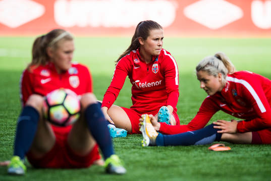 Kristine Bjørdal Leine, Emilie Bosshard Haavi and Ingrid