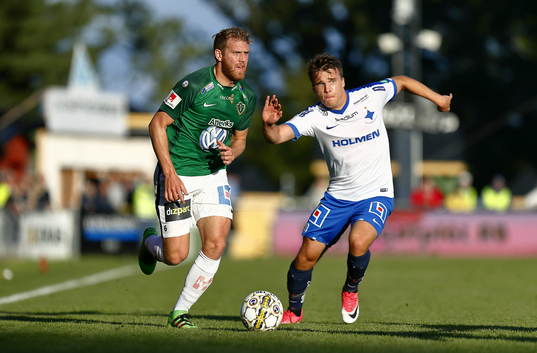 Jönköpings Stefan Karlsson och Norrköpings Simon Skrabb