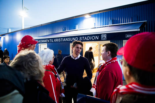 Bläddra bland fler bilder av Football, Eliteserien, Kristiansund - Tromsø