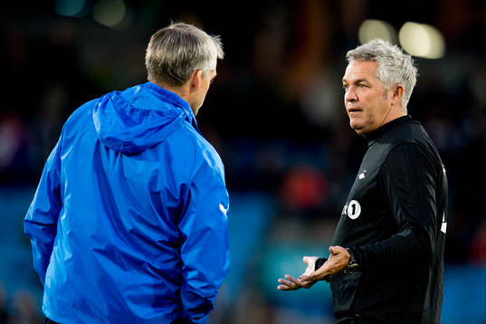 Kåre Ingebrigtsen, head coach of Rosenborg, and Tor Ole