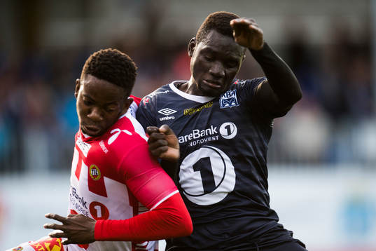 Mushaga Bakenga of Tromsø and Aliou Coly of Kristiansund