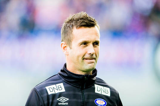 Ronny Deila, head coach, of Vålerenga