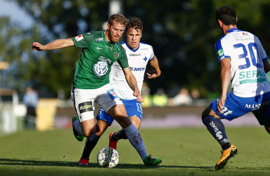 Jönköpings Stefan Karlsson och Norrköpings Simon Skrabb