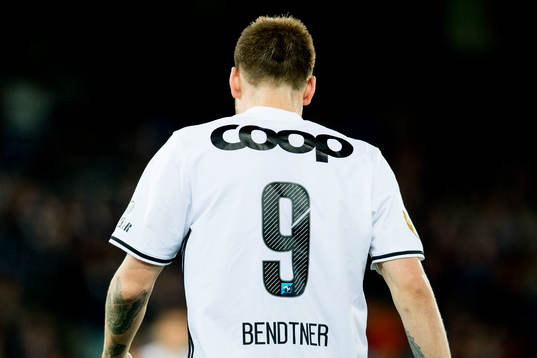 Nicklas Bendtner of Rosenborg