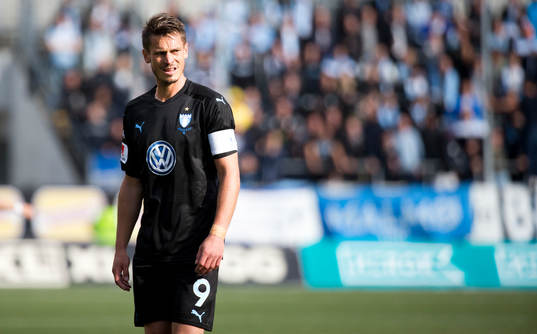Malmö FFs Markus Rosenberg deppar