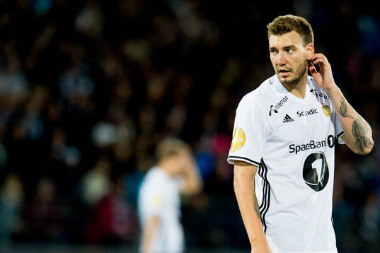 Nicklas Bendtner of Rosenborg