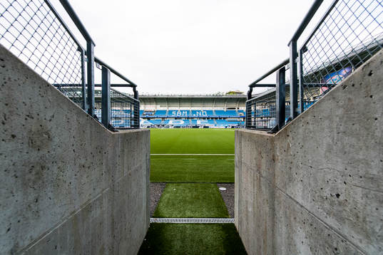 General interior view of Aker stadion