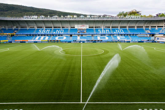General interior view of Aker stadion