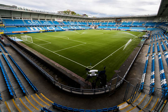 General interior view of Aker stadion