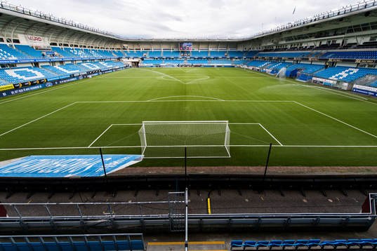 General interior view of Aker stadion