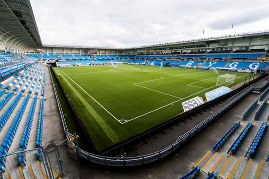 General interior view of Aker stadion