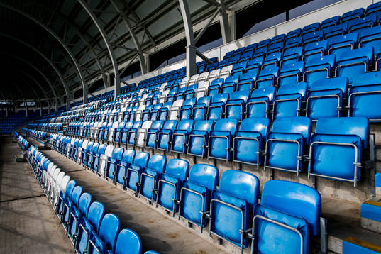General interior view of Aker stadion