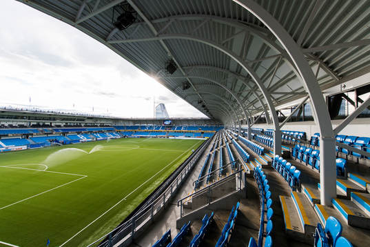 General interior view of Aker stadion