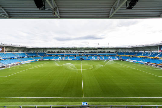 General interior view of Aker stadion