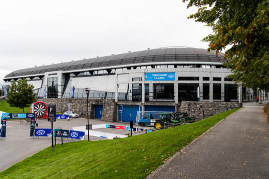 General exterior view of Aker stadion
