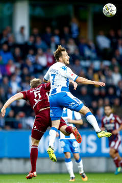 IFK Göteborgs Tobias Hysén och Djurgårdens Niklas