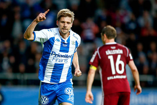 IFK Göteborgs Mikael Boman jublar