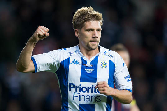 IFK Göteborgs Mikael Boman jublar