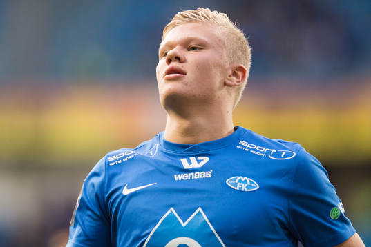 Erling Braut Haaland of Molde