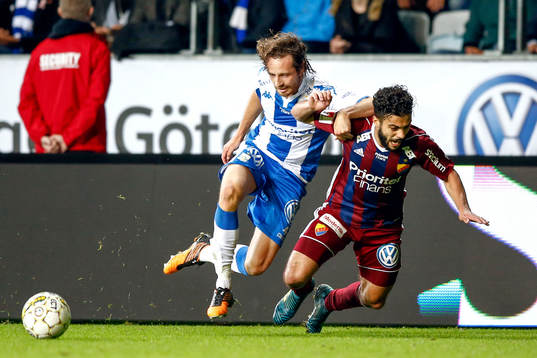 IFK Göteborgs Mikkel Diskerud och Djurgårdens Othman El