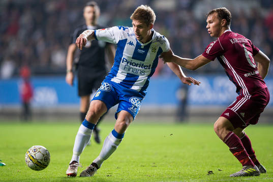 IFK Göteborgs Mikael Boman och Djurgårdens Jesper