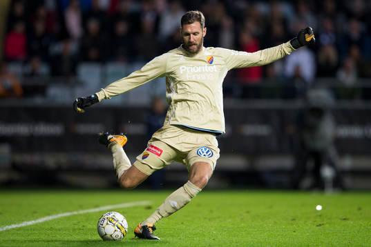 Djurgårdens målvakt Andreas Isaksson