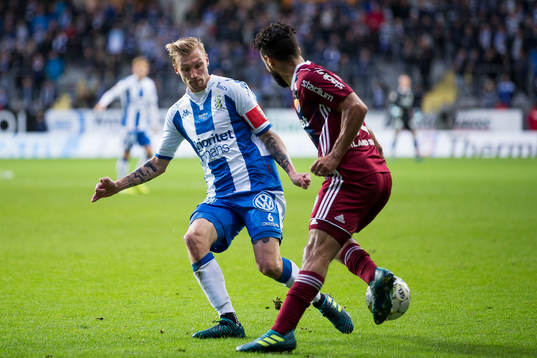 IFK Göteborgs Sebastian Eriksson mot Djurgårdens Othman