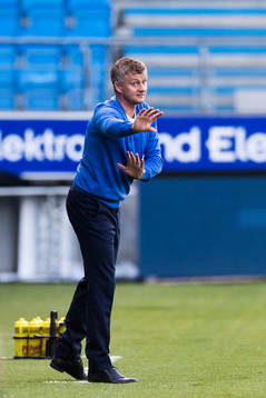 Ole Gunnar Solskjær, manager of Molde