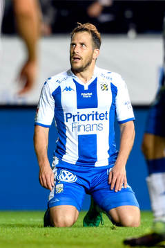 IFK Göteborgs Tobias Hysén deppar