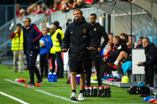 Brommapojkarnas tränare Olof Mellberg