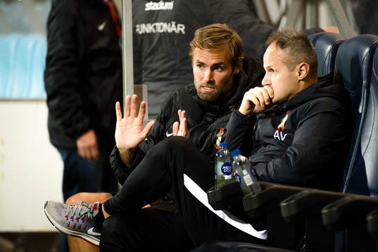 Brommapojkarnas tränare Olof Mellberg
