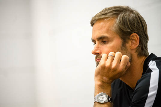 Brommapojkarnas tränare Olof Mellberg