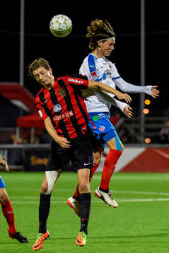 Brommapojkarnas Johan Falkmar och Helsingborgs Max Svensson