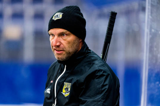 Assisterande tränare Fredrik Hallberg
