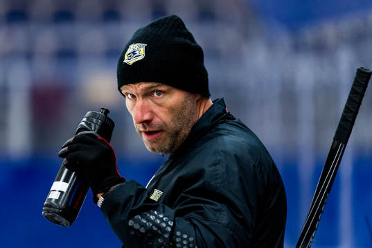 Assisterande tränare Fredrik Hallberg
