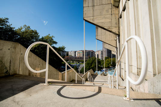 General view of Anoeta Stadium
