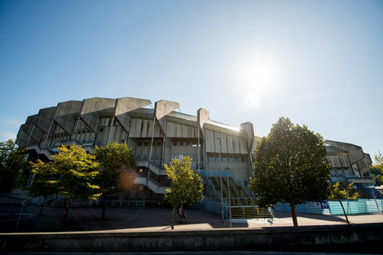 General view of Anoeta Stadium