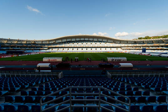 General view of Anoeta Stadium