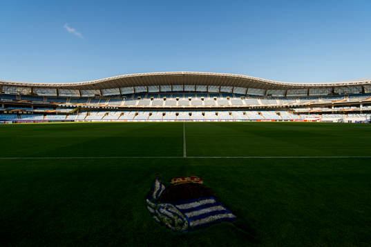 General view of Anoeta Stadium