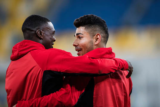 Östersunds Ken Sema och Hosam Aiesh