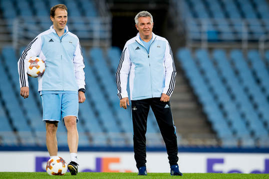 Hugo Pereira, assistant coach of Rosenborg, and Kåre