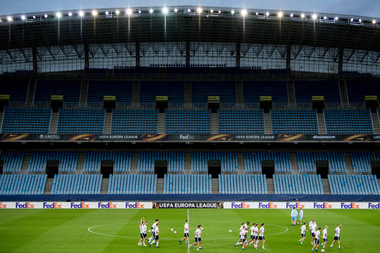 General view of Anoeta Stadium