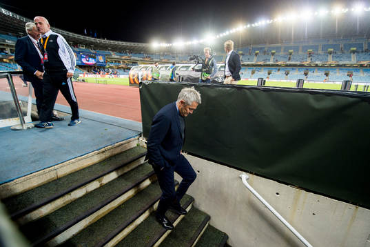 Kåre Ingebrigtsen, head coach of Rosenborg, leaves the