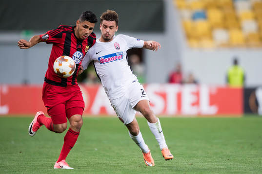 Östersunds Hosam Aiesh och Zoryas Artem Sukhotskiy
