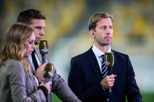 Discoverys Karin Frick, Anders Svensson och Simon Bank