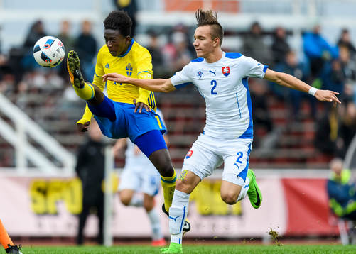 Sveriges Jack Lahne och Slovakiens Simon Dolinský