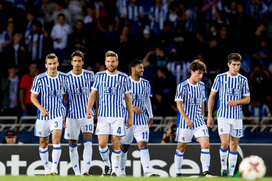 Diego Llorente, Xavier Prieto, Asier Illarramendi, Carlos